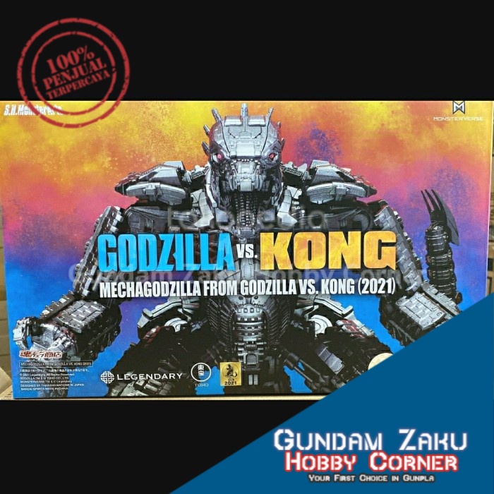 S H MONSTERARTS SHM MECHAGODZILLA BANDAI GODZILLA VS KONG 2021