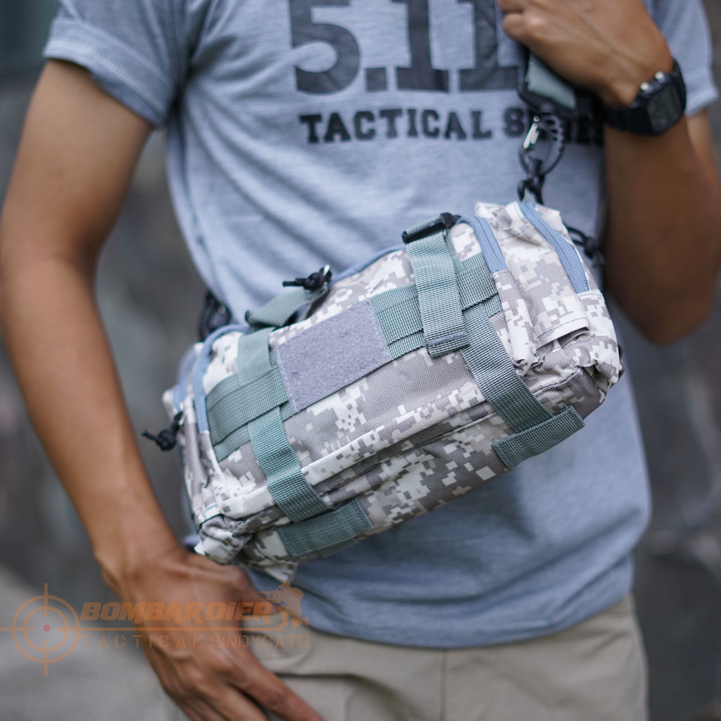 Tas Pria selempang baru 2022 tactical Tas Selempang Pria Tactical Tas Warior Tas Selempang Pria Army Waistbag Pria Tactical