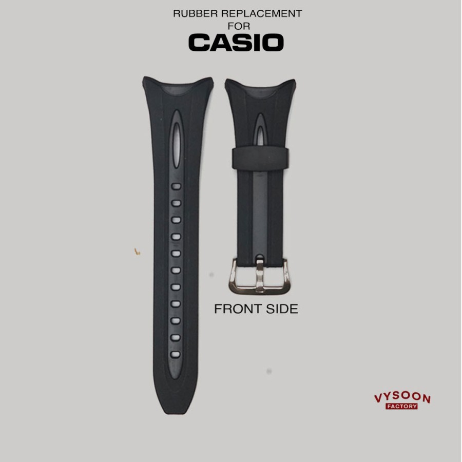 Strap Tali Karet Casio Original Pengganti PAS-201 PAS201 PAS 201
