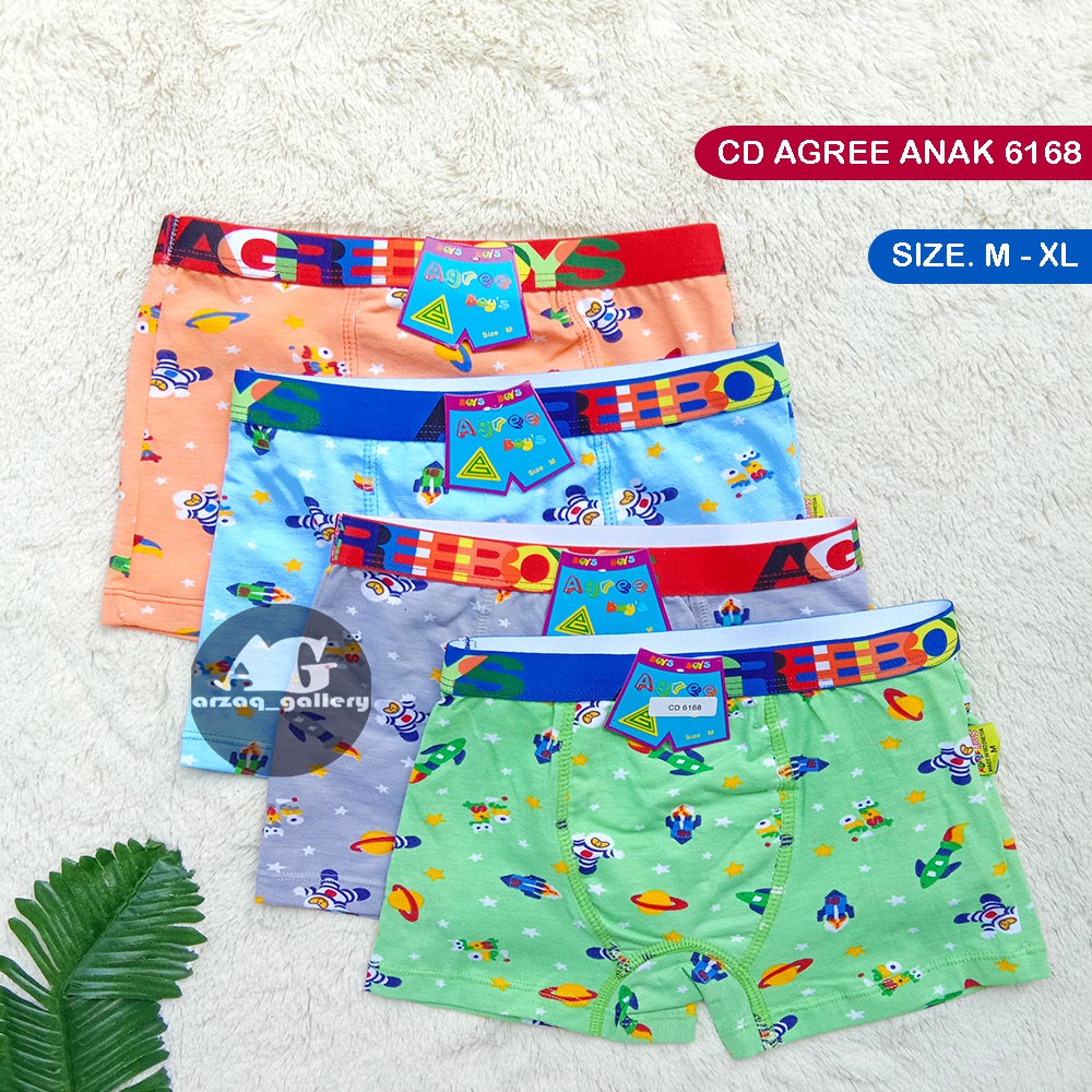 CELANA DALAM ANAK / BOXER ANAK COWOK 6168 / 6169 BOXER ANAK MOTIF / PAKAIAN DALAM | CELANA DALAM | BOXER ANAK