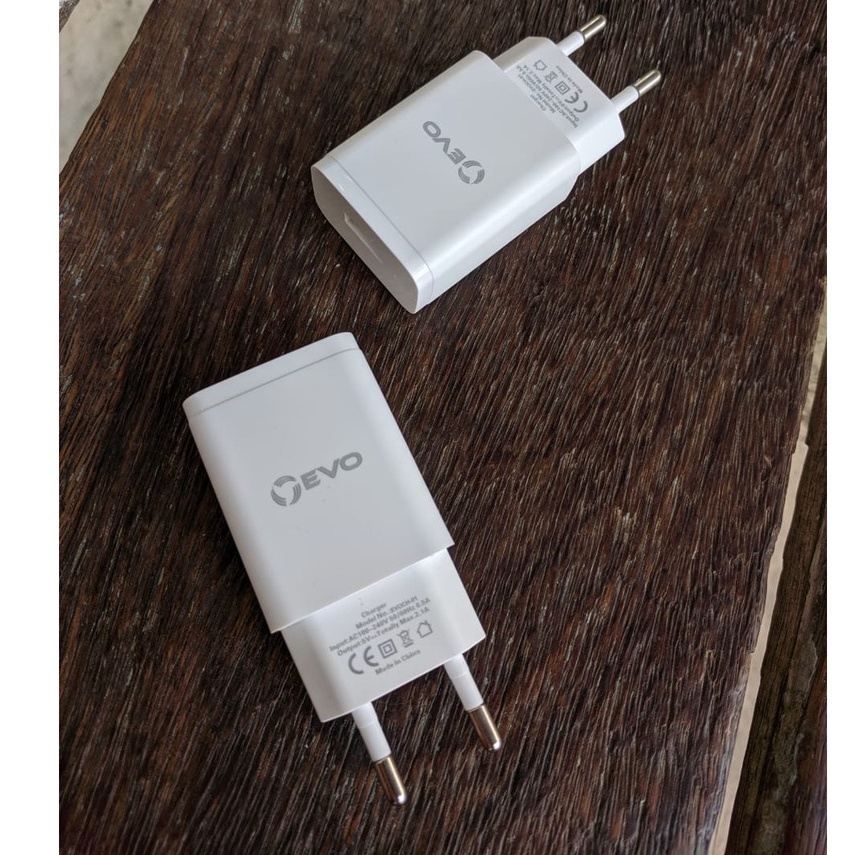 kepala charger evo original batok adaptor fastcharging