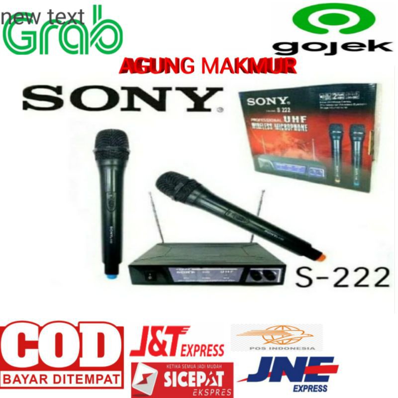Mic wireless Sony S 222
