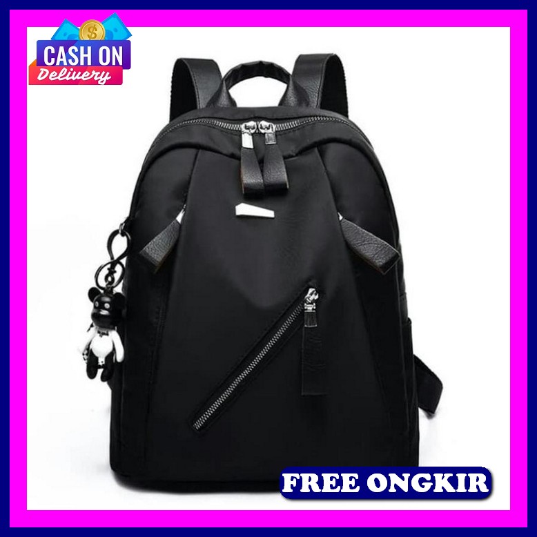 Backpack Sekolah Casual Rangsel Cewek Branded Backpack Premium Tas Ransel Murah Tas Punggung Kekinia