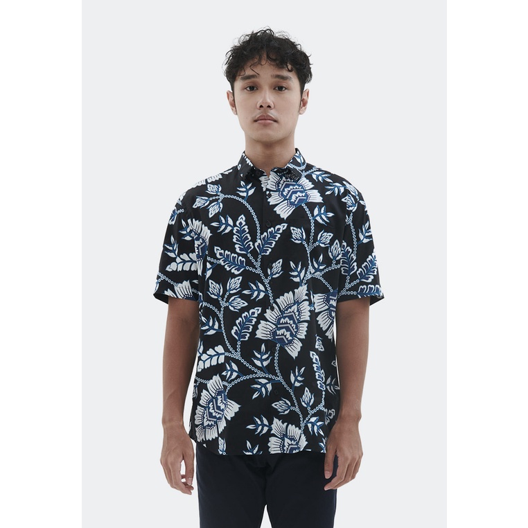 MANZONE Kemeja batik lengan pendek - JENDRA