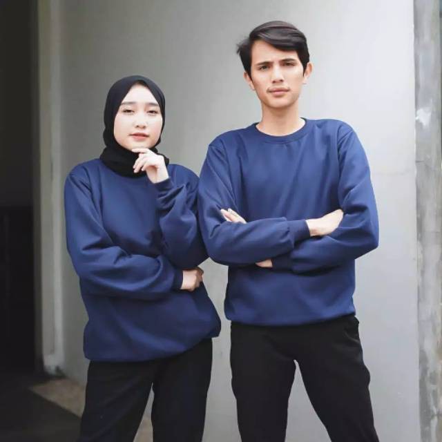 SWEATER GRATIS SABLON NAMA kaos tebal sweater satuan