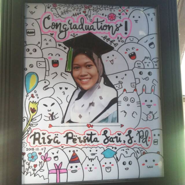 Doodle Art | Bingkisan Ultah,  Wisuda dll.