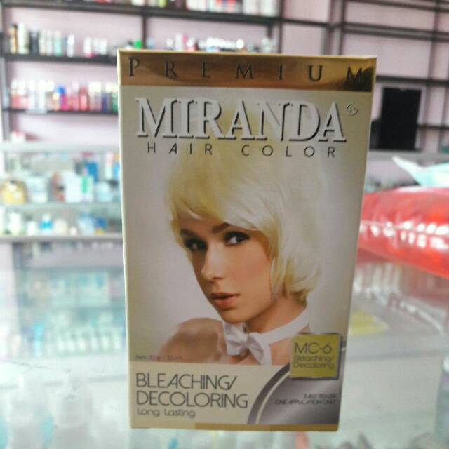 Bleaching Rambut Miranda