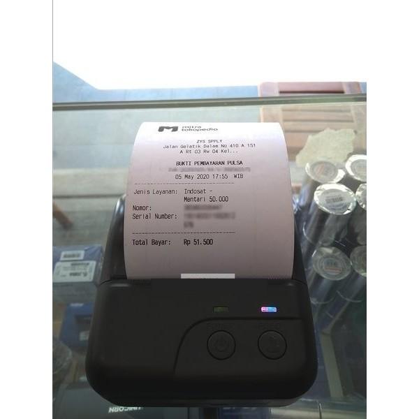 Mobile Printer Bluetooth Thermal IWARE 80mm C-80MPO