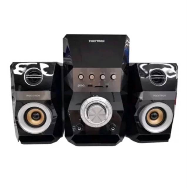 Speaker Multimedia Polytron PMA-9502 Bluetooth USB MP3 FM Radio