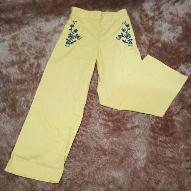 Celana Kulot Details