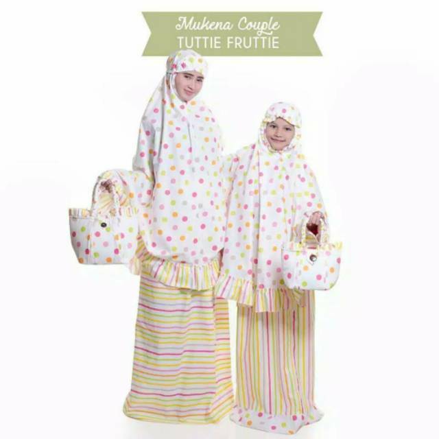MUKENA COUPLE 2021 MUKENA KATUN JEPANG MUKENA KEMBARAN IBU ANAK