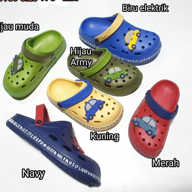 Muraaaahh.. jelly sandal anak baim sendal luofu bakpao cowok laki laki E8109