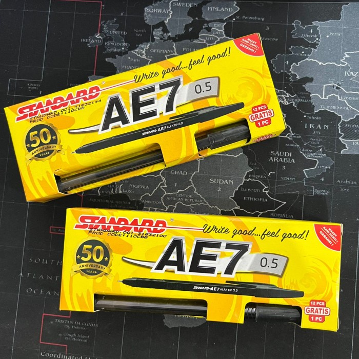 

Terlaris Pulpen merk Standard AE7