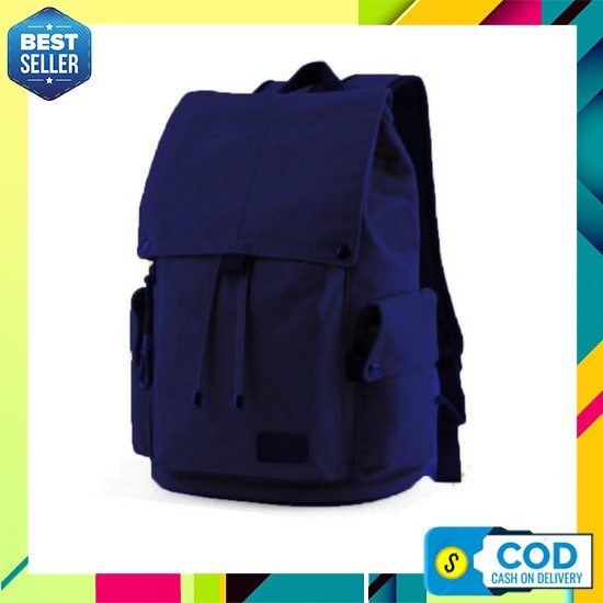 Gnb Korea Original 2Ndimport Ransel Wanita Nilon Mix  Croco Tas Fashion Wanita Tas Remaja Tas Ransel