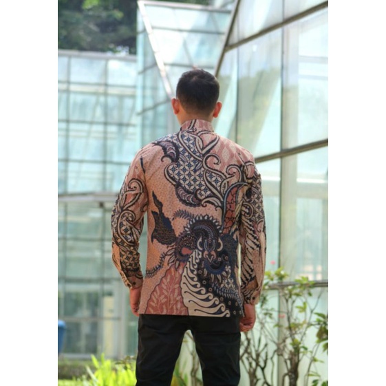 Kemeja Batik lengan panjang