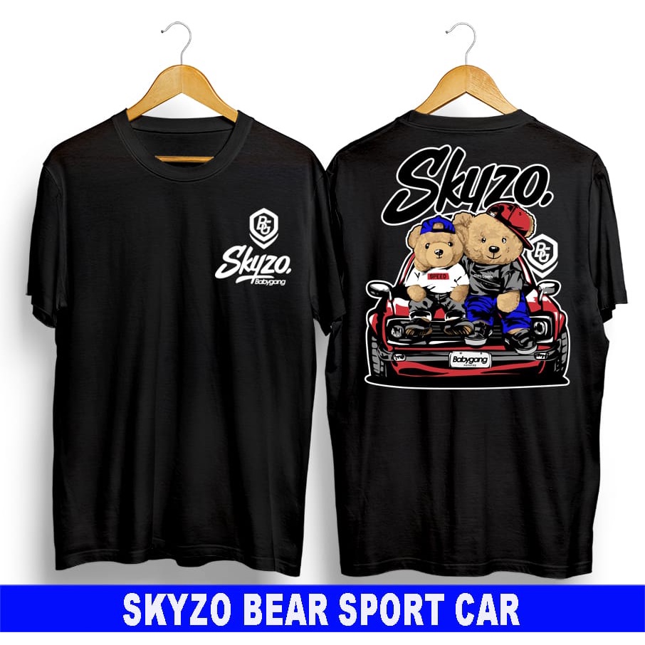 Kaos murah Kaos distro murah baju  distro pria t-shirt murah combed30s BEAR MOBIL