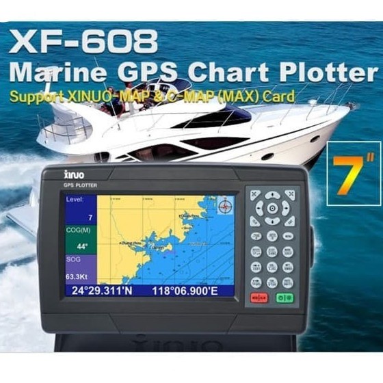 XINUO GPS Chartplotter XF608 / GPS KAPAL XINUO