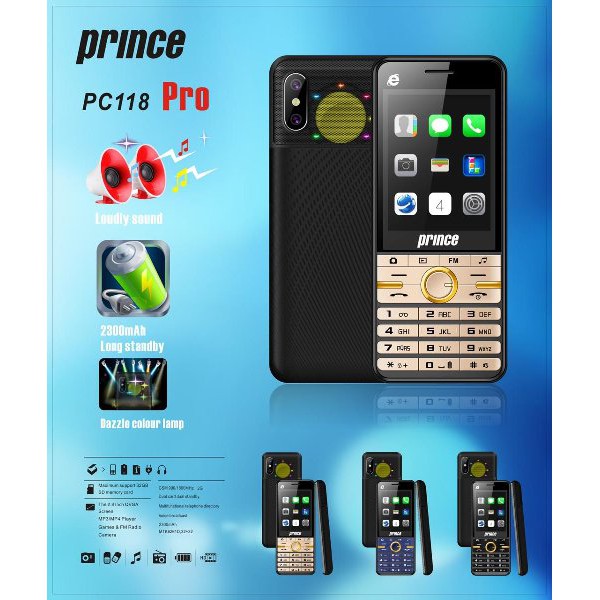 Prince PC 118 Pro Lampu Disko Layar Besar PC118