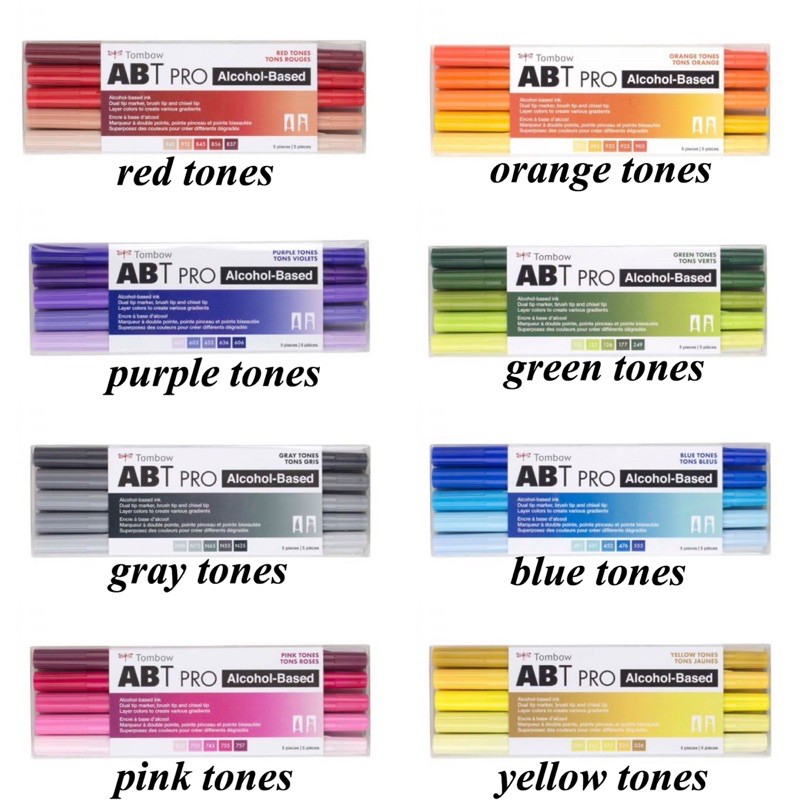 

TOMBOW ABT PRO Alcohol-Based Art Markers