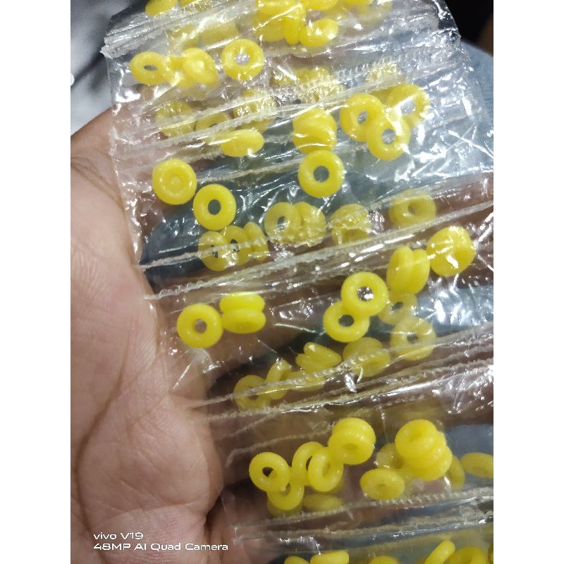 stopper Gelang karet donut