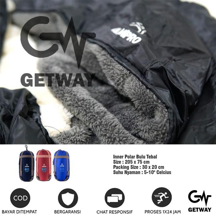 Sleeping Bag Polar Bulu Tebal Aimpro Lw180