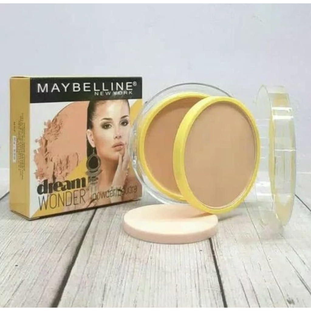 [Per Pc] Bedak Maybelline 2in1 Dream Wonder Kuning