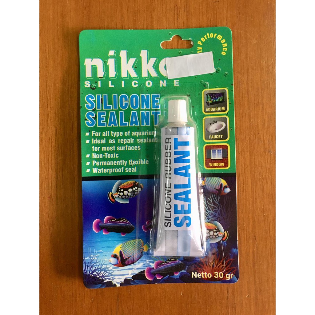 

Sealant 30 gr - CLEAR / Lem Kaca 30 gram - BENING / Silicone / Lem Aluminium