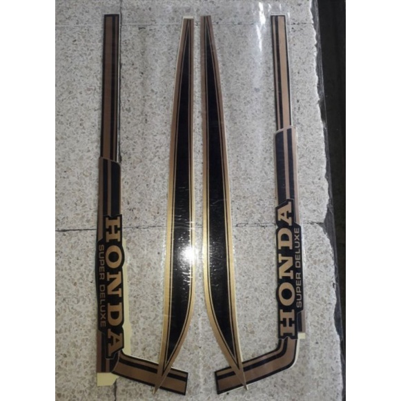 (siap kirim) striping sticker motor honda GL 100 - GL 125 1979