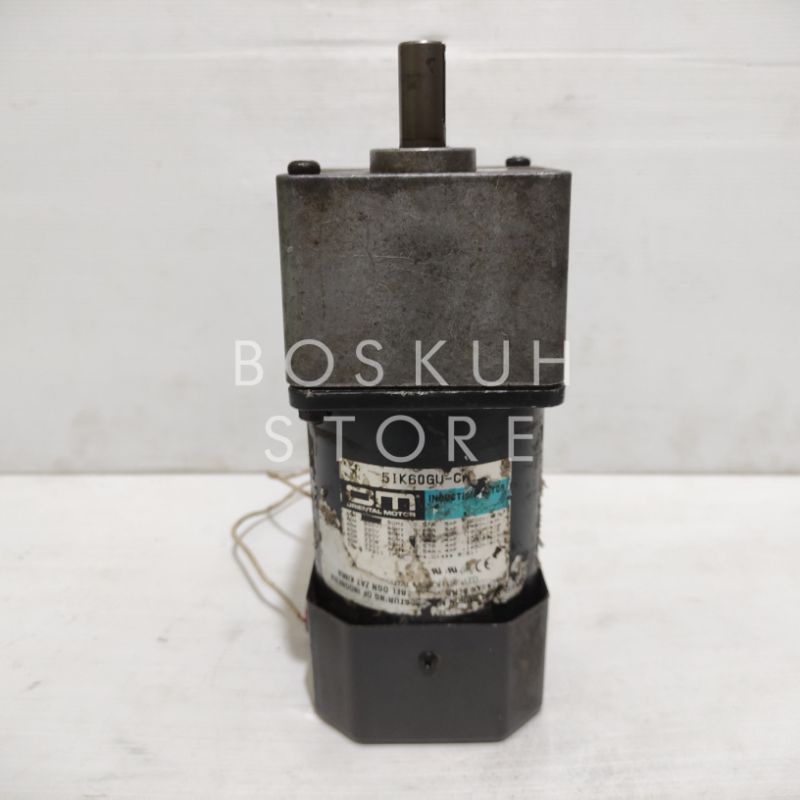 AC MOTOR GEARBOX RATIO 1:50 60W 220V 30rpm