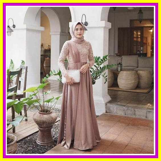 Gamis Wanita Gamis Lebaran Dres Pesta Import Dres Kondangan Gamis Syari Dewasa Remaja Ramadhan 2022 