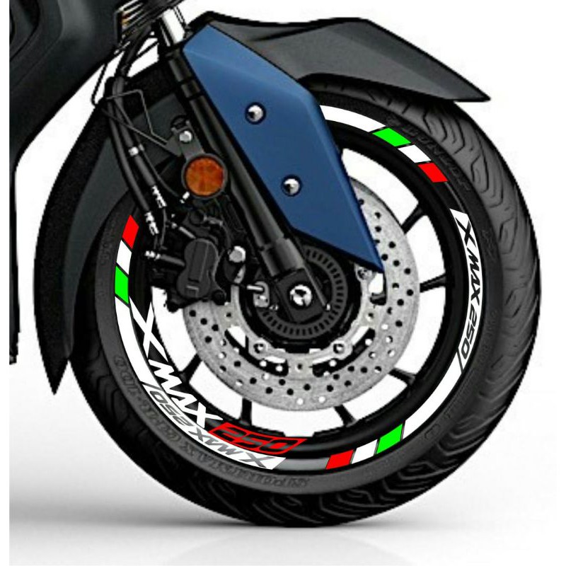 STICKER VELK VELG YAMAHA XMAX 250.STIKER PELEK YAMAHA XMAX 250.