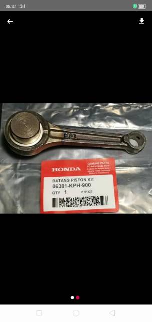 stang seher batang piston kharisma supra x 125 karisma