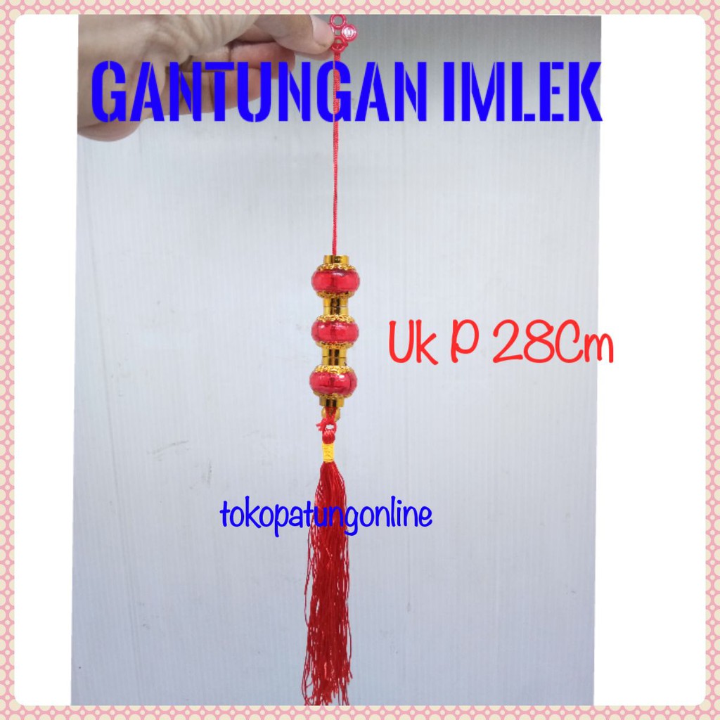 Gantungan Imlek Dekorasi Lampion  008