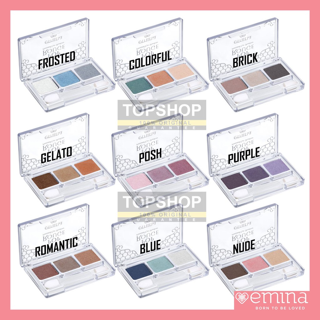 EMINA Eyeshadow Pop Rouge