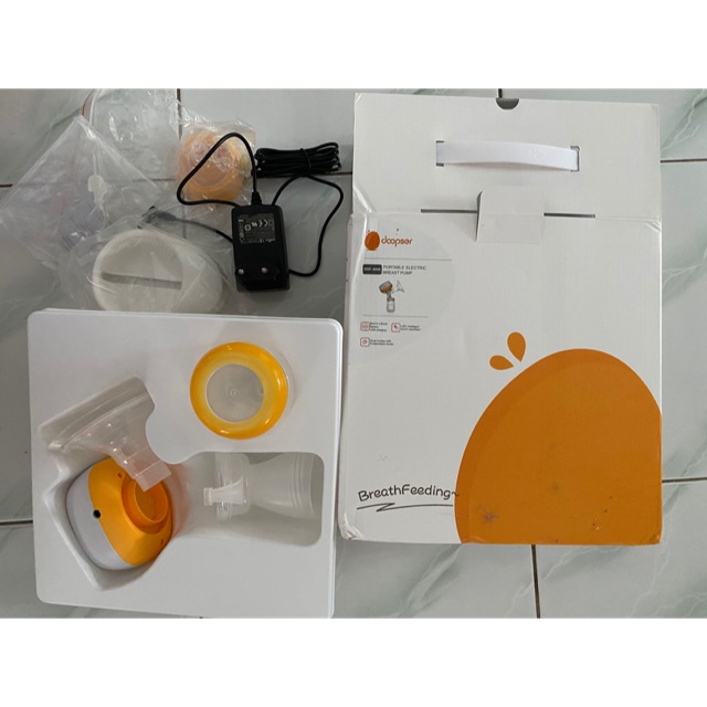 Preloved DOOPSER portable electric breast pump