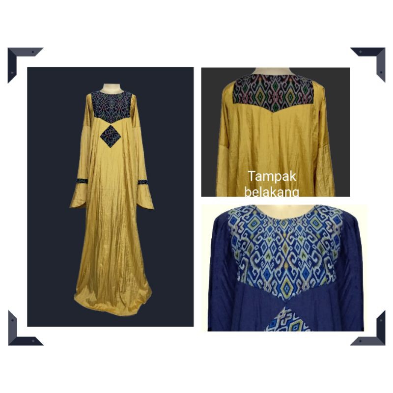 Mukena Travel/Abaya Murah/abaya kombinasi batik