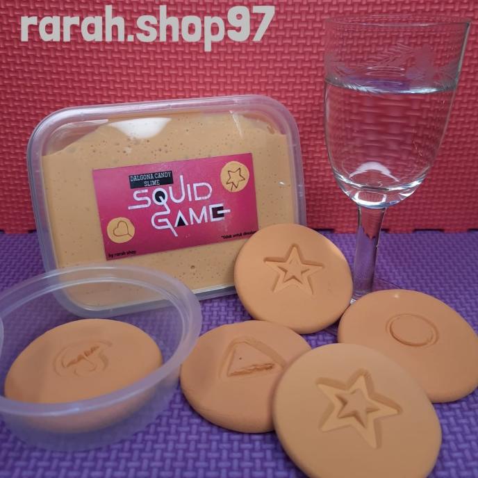 Dalgona Candy Squid Game Inspired Slime