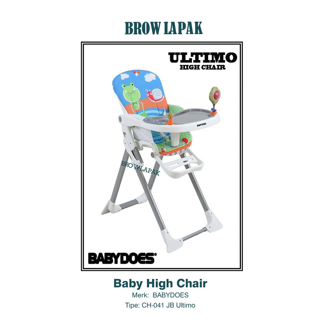 BABYDOES Baby High Chair CH-041 JB Ultimo
