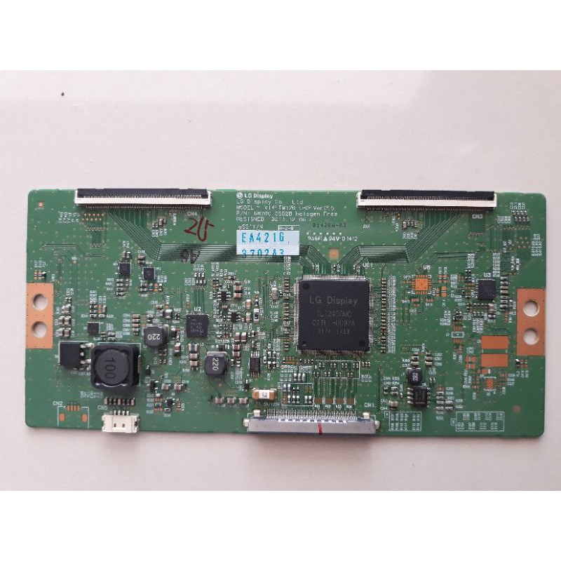 TICON-BOARD LOGIC LG DISPLY MODEL:V14 TM120 UHD Ver0.5 PN:6870C-0502B SMART TV LG 49UB850T