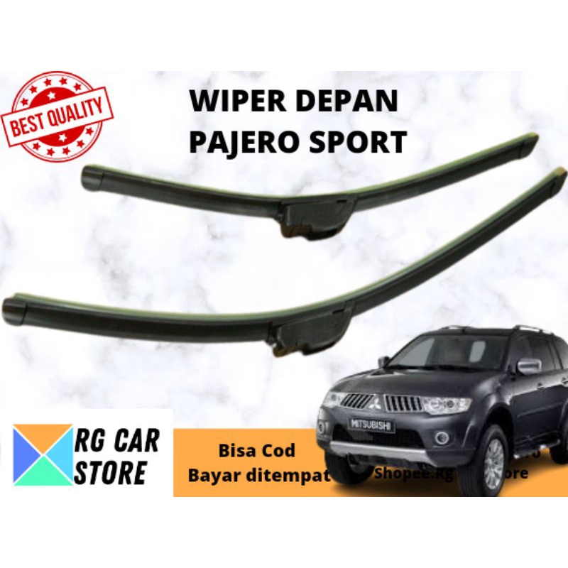 WIPER PAJERO LAMA FRAMELESS ISI 2PCS DIJAMIN PNP TINGGAL PASANG BERKUALITAS