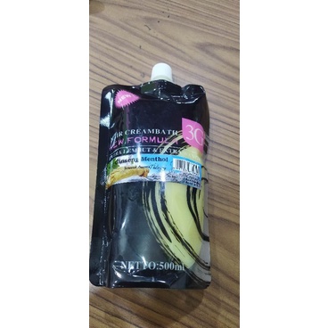 (500 ML)CREAMBATH GINSENG MENTHOL/GINSENG MINT/KREAMBAT GINSENG MENTHOL/CREAMBAT SALON/CREAMBATH AROMA THERAPY