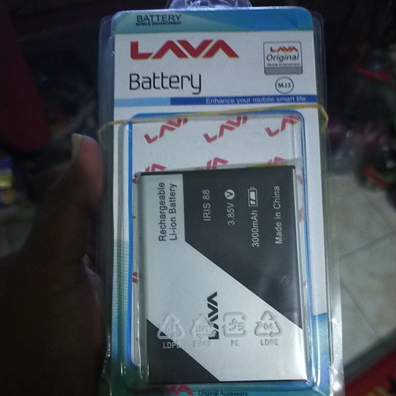batre lava iris 88 original