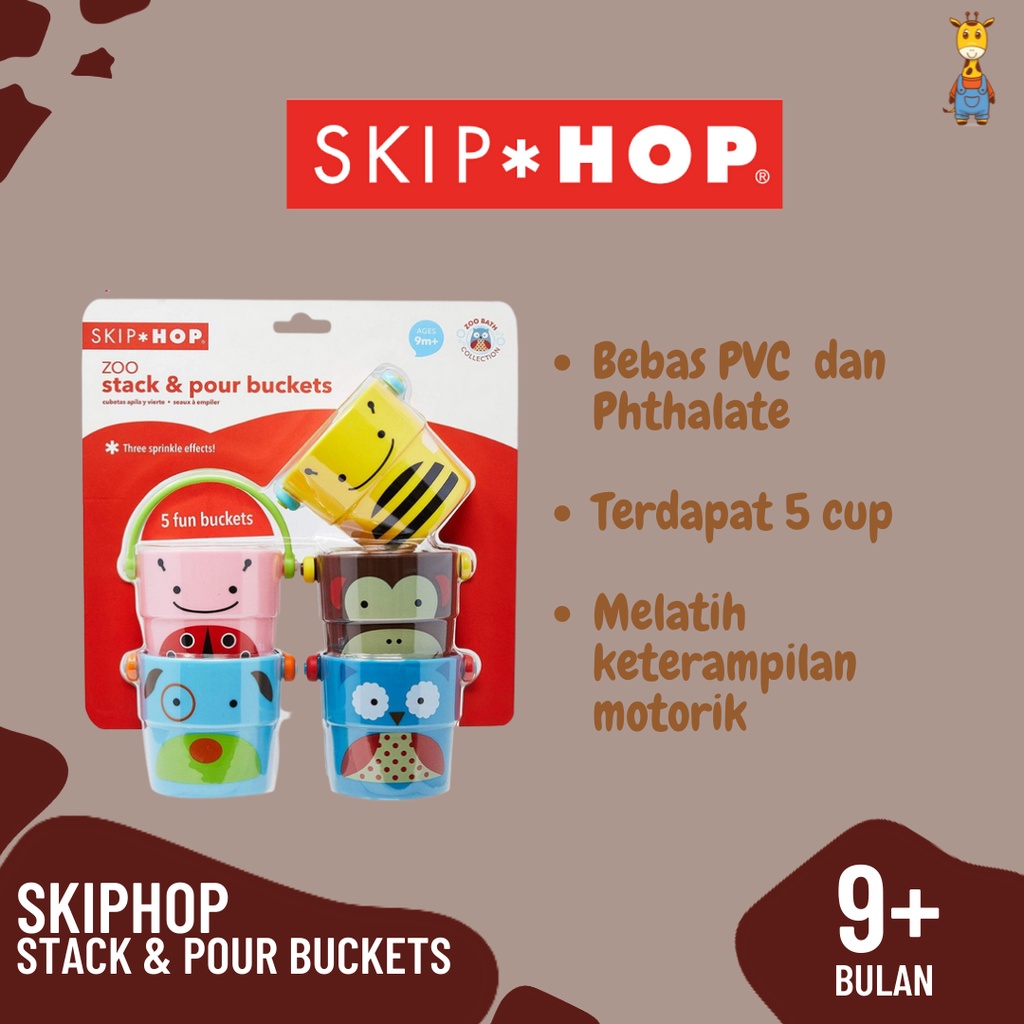 SkipHop Stack &amp; Pour Buckets