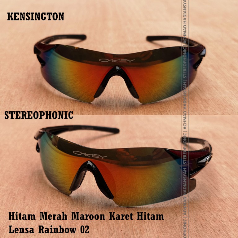Kacamata Kensington - Kacamata Sepeda Motor - Sunglass Hitam Kacamata MTB - Frame Kensington 02