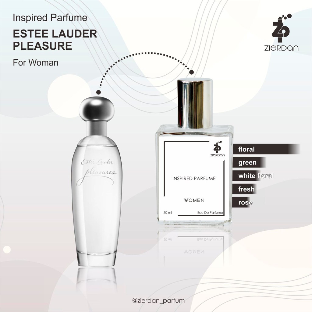 Zierdan Inspired Parfum Estee Lauder Pleasure Parfume Farfum Minyak Wangi Tahan Lama Wanita Cewek