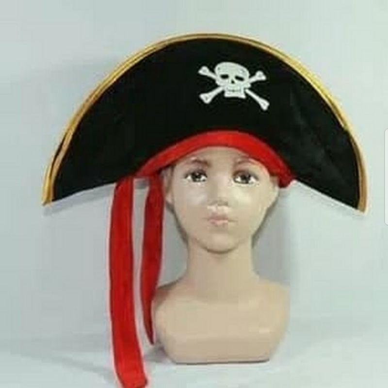 Topi kapten bajak laut-Topi Hallowen