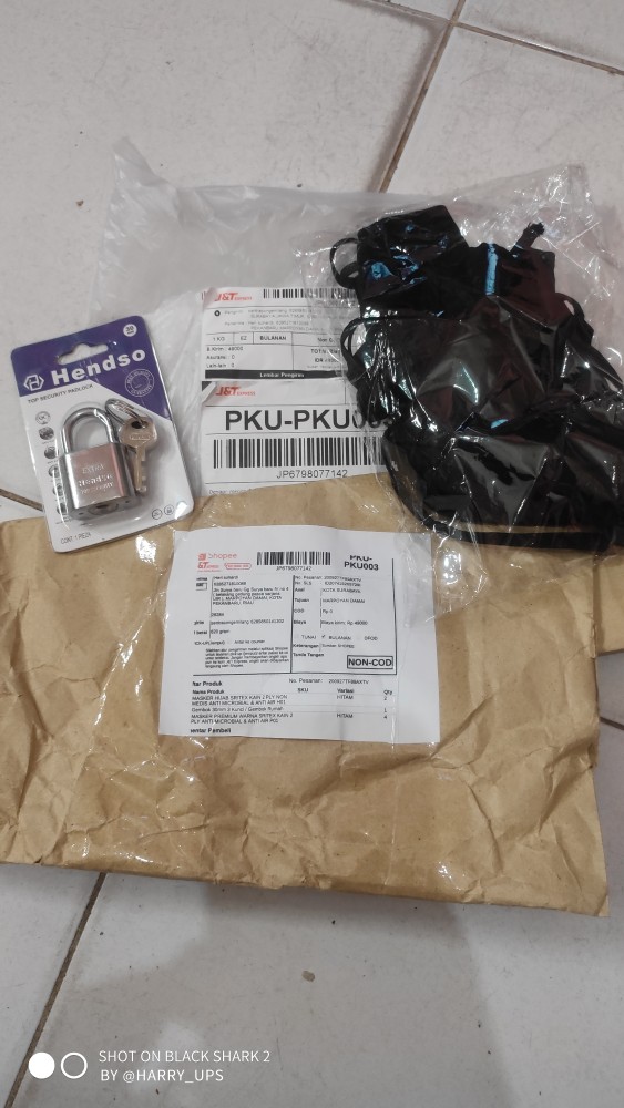 Gembok 30mm 3 Kunci / Gembok Rumah