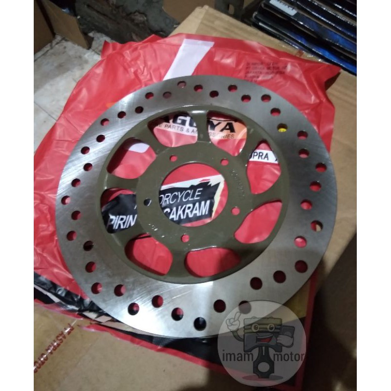 Piringan cakram depan Supra x standar baut 5