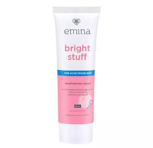 ❤️ MEMEY ❤️ EMINA Bright Stuff For Acne Prone Skin Moisturizing Cream 20ml