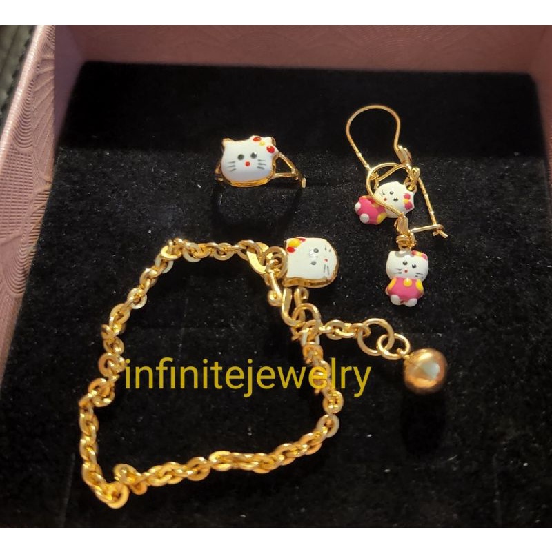 1 set perhiasan emas buat bayi dan balita